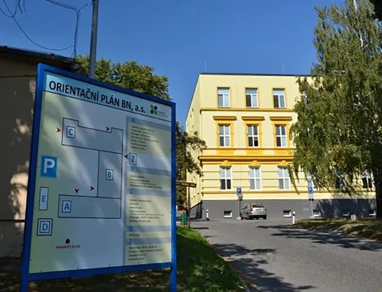 klinika bilovec – budynek kliniki